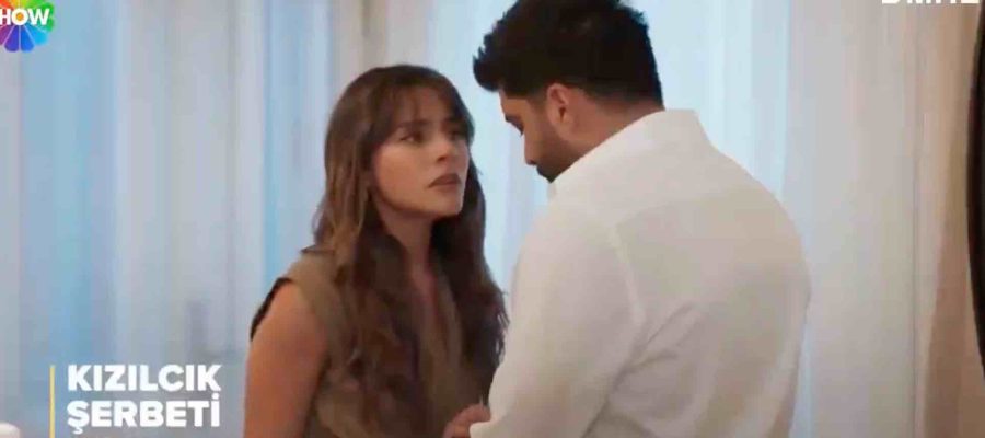 Клюквенный щербет 104 серия турецкий сериал